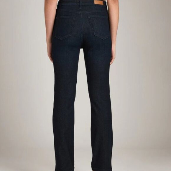 NWT $129 PLENTY "Tailor Made" Dark Rinse Jeans sz 26 with 33” inseam - Picture 2 of 13